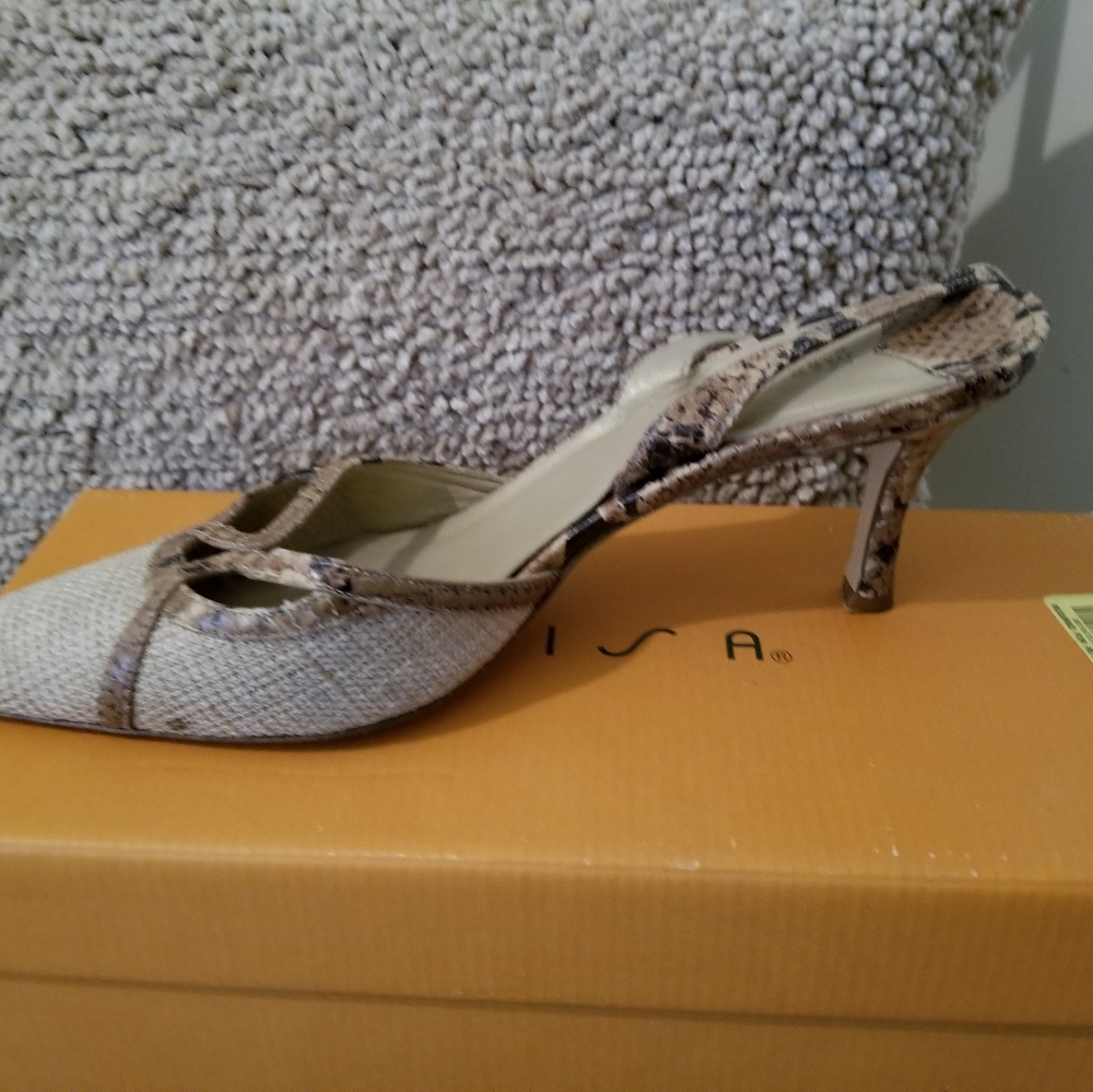 Slingback heels